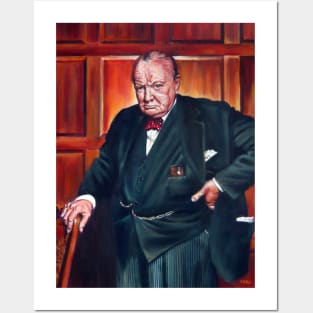 Sir Winston Churchill Posters and Art